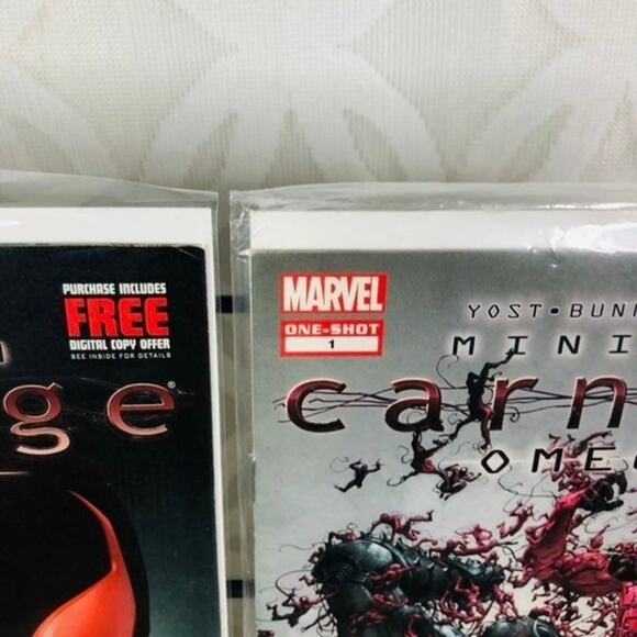 Minimum Carnage Alpha Omega set Clayton Crain vs Agent Venom - Picture 6 of 9